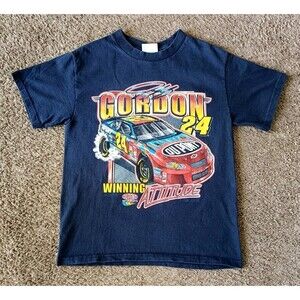 Vintage Chase Authentics Jeff Gordon NASCAR T-Shirt Boy's Size Medium Shirt